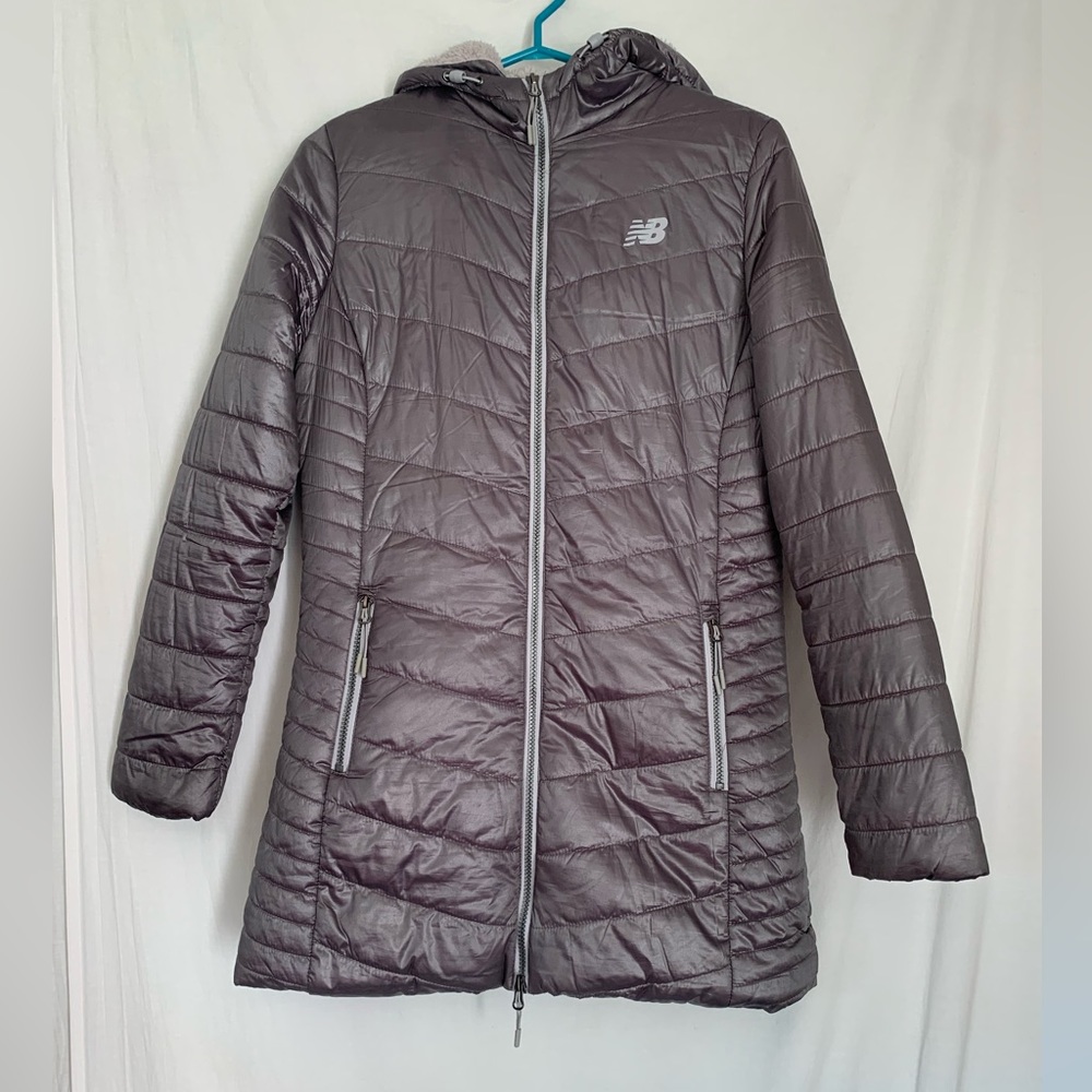 New Balance | Sherpa Lined Hooded Puffer Jacket - Medium